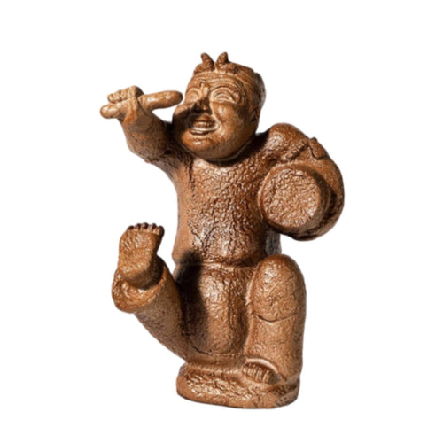Drummer Ornament Rustic Drummer Figurine Unique for Tea Table, Office