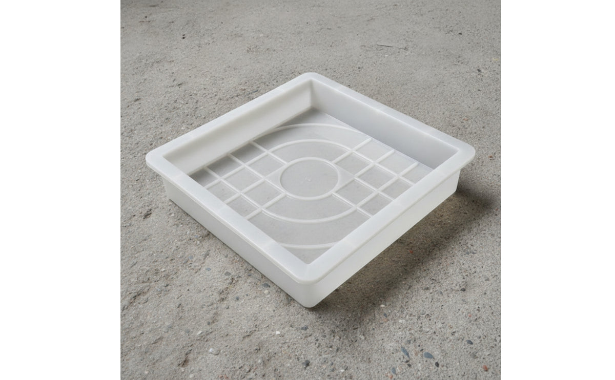 Reusable Paving Mold with Geometric Pattern Easy to Use Concrete Paver Mold Square Cement Path Maker Plastic for DIYers, Landscapers, Walkway, Patio