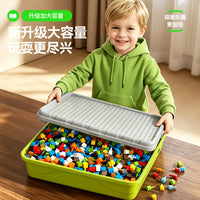 立体蘑菇钉插插乐创意拼图益智早教专注力提升训练diy套装玩具