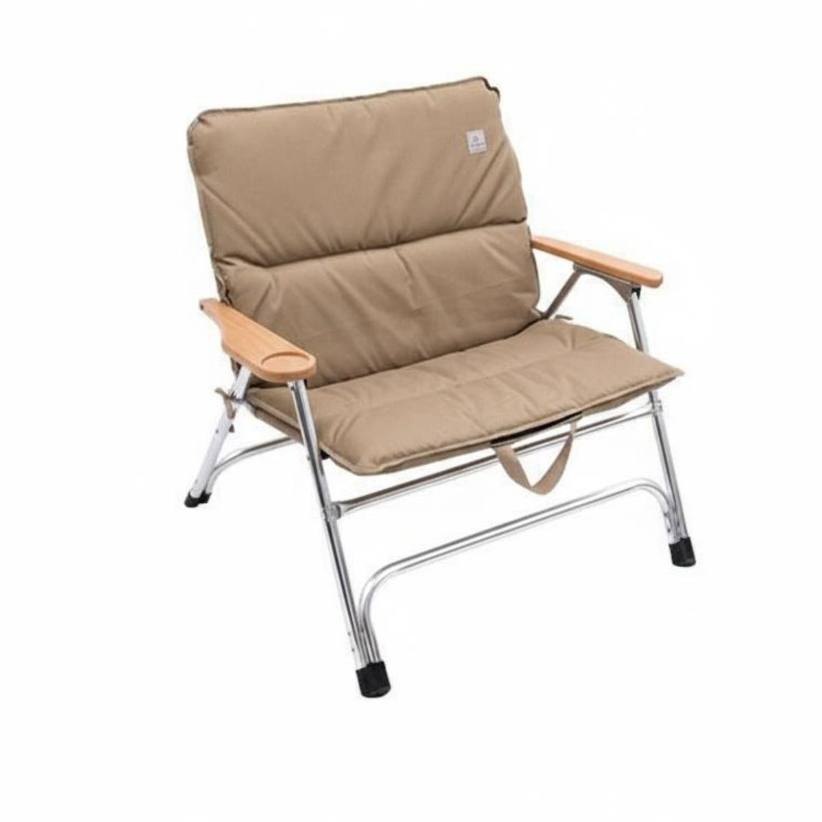 Wide Folding Camp Chair Sofadesign Comfort Camping Equipment Breathable Fabric