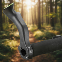 Ergonomic Two-Wheeler Handlebar Auxiliary Grips Clamp-on Mountain Bike Bar Ends Lightweight Two-Wheeler Bar Ends Sturdy for Commuting