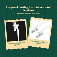 Thickened sturdy synthetic glazing handle, lever lock, cream door and glazing pull handle, security enhancement
