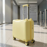 Telescopic Handle Carry on Kids Suitcase Molded Front Children's Suitcase