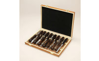 12 Pieces Wood Carving Set with Wooden Handles Portable for Hobbyists