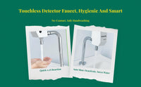 Infrared touchless medical faucet