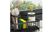 Self-Draining Sink Organizer Base Tray Kitchen Sink Organizer Easy to Clean Household Storage