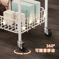 Outdoor Vendor Cart Display Rack for Toys, Bags, Accessories, and Blind Boxes