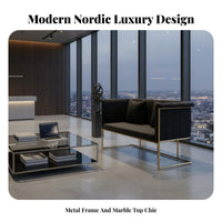 Fluted Banquette and Chair Set Nordic aesthetic Restaurant Booth Light Luxury Design Backrest for Interior Designers, Bar