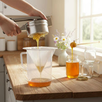Manual Honey Presser Easy to Use Stainless Steel Honeycomb Press for Beekeepers