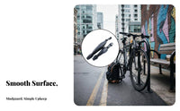 2 Pieces Mountain Bike Fenders Long-Lasting Adjustable Bike Mudguards Adjustable Cycle Fenders Lightweight Cycle Mudguard Set