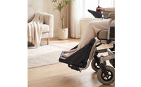Anti-Slip Wheelchair Footrest Cushion Supportive Wheelchair Leg Rest Pad Cushioned Padded Leg Rest Textured for Patients in Recovery