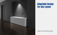 Hardwood TV Cabinet, Modern Nordic Wall-Mounted, Corner Storage, Multi-Functional