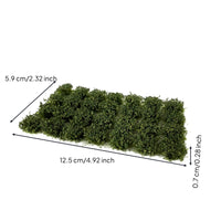 28 Pieces Artificial Bush Clumps Bushy Bushes Vivid for Hobbyists