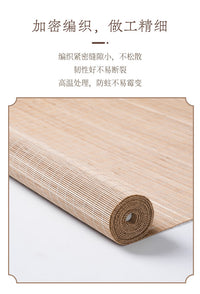 New Chinese Style Bamboo Roller Blind with Lift and Sun Shade, No Drilling