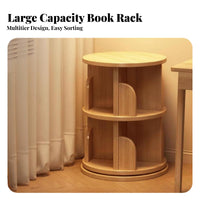 Desktop desktop organizer Large Capacity revolving Desktop Book holder Easy Assembly