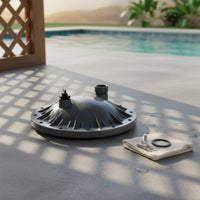 Pool Filter Cover with Vent Plug Complete Accessory Set