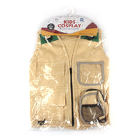 Kids Explorer Vest Costume Set for Role Play
