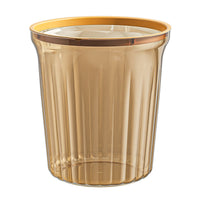 Large Capacity Pedal Trash Can with Lid, PP Material, 10L, for Commercial Use