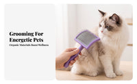 Ergonomic Flat Slicker Brush