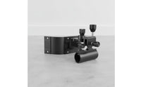 Heavy-Duty Corner Rod Holder Corrosion-Resistant Swivel Rod Bracket Waterproof Fishing Box Mount for Anglers