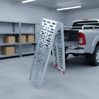ATV Loading Ramp Perforated Motorcycle Loading Ramp Hinged