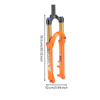 Front Fork for Mountain Bikes Sturdy Construction Reliable Steering for Offroad