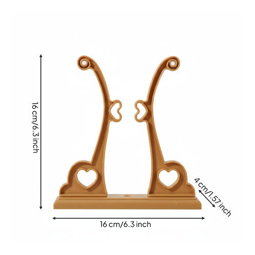 Bamboo Fan Display Stand Sturdy Home Decor Handmade for Gift