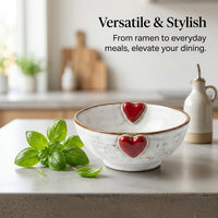 Ceramic Noodle Bowl, Modern Minimalist Style