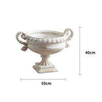 Urn Planter with Pedestal Rustic Urn Planter Classic for Entryway