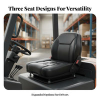 High-Resilience Sponge Forklift Seat Cushion Wear-Resistant Construction Vehicle Seat Pad Thickened