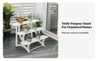 Tiered plant stand unobstructedstanding Tiered Pot Stand Easy Assembly for Decorators