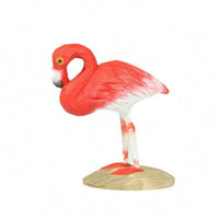 Wooden Bird Figurine Faceted Wooden Bird Figurines Slender Legs