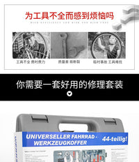 自行车工具多功能修理工具箱 FZ044全套维修修车大工具组合套装
