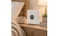 Mini Speaker with Screen Wireless Speaker with Clock Compact Device Portable for Students, Nightstand