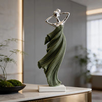 Spring Dance Abstract Figurine Modern Minimalist Decorative Piece for Living Room TV Cabinet
