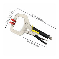 Anti Slip 90 Degree Quick Clamp Cushioned Pads 90 Degree Corner Clamp for Woodworkers