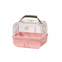 Small Bird Transport Carrier Carry Handle Pet Accessory Rounded Corners