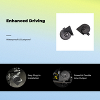 12V waterproof car horn universal