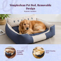 Orthopedic dog bed, washable cover