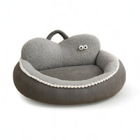 Cloud Pet Bed Fluffy Pet Bed with Handle Bolstered for Small Dogs, Kittens