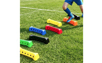 6 Pieces Pressure Resistant Non-Slip Balance Bridge Hole Design Kids Balance Stepping Stones Sensory Play Children's Exercise Gear Coordination Training for Preschoolers, Kindergarten, Early Learning Center, Playground
