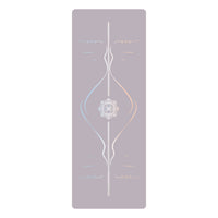 Exercise Mat Non-Slip Exercise Mat with Rubber Base Cushioned for Yogis, Dancers