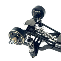 Meijiaxin 1/18 H18P Remote Control Car Parts Metal Upgrade 304 Stainless Steel Mirror Chassis Guard