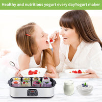 跨境酸奶机家用大容量奶昔果酱冰淇淋布丁机冰淇淋机YOGURT MAKER