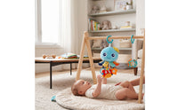 Stuffed Octopus Stuffed Toy Hanging Stroller Toy with Teether Soft Crinkle for Babies, Infants, Newborns