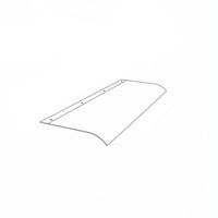 High Clarity Invisible Awning Silent Bracketless Rain Shelter Weatherproof Frameless Door Cover Heavy Duty for Balcony, Patio