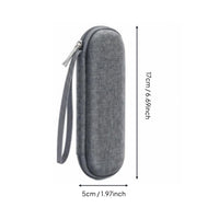 Shockproof M.2 Storage Device Case Portable Hard Shell SSD Case Pressure Resistant Electronics Accessory Internal Mesh Pocket