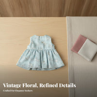 BJD Doll Dress Floral Doll Dress Adorable Design Toy Accessory for Hobbyists