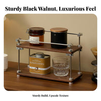 Multi-Tier Desk Shelf Space Saving Desktop Organizer Multifunctional for Bedroom