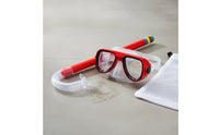 Easy Breathing Children Diving Goggles Set Anti Leak Kids Snorkel Mask Set Comfortable Fit Water Sports Gear Foldable for Sea